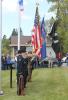 The American Legion Post 413 Color Guard at the 2021 Memorial Day Service. Photo by Rhonda Silence